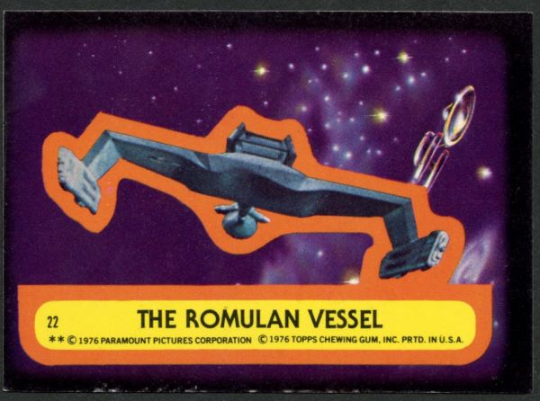 22 The Romulan Vessel